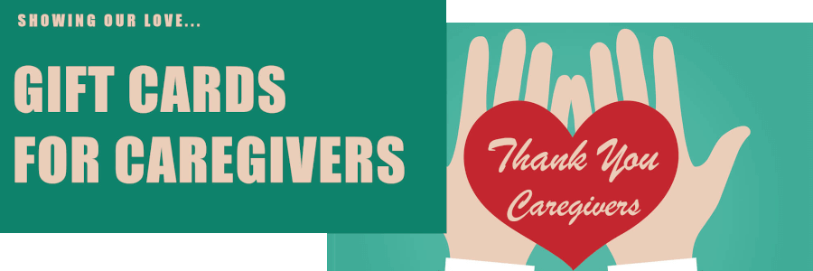 Free gift cards for caregivers event