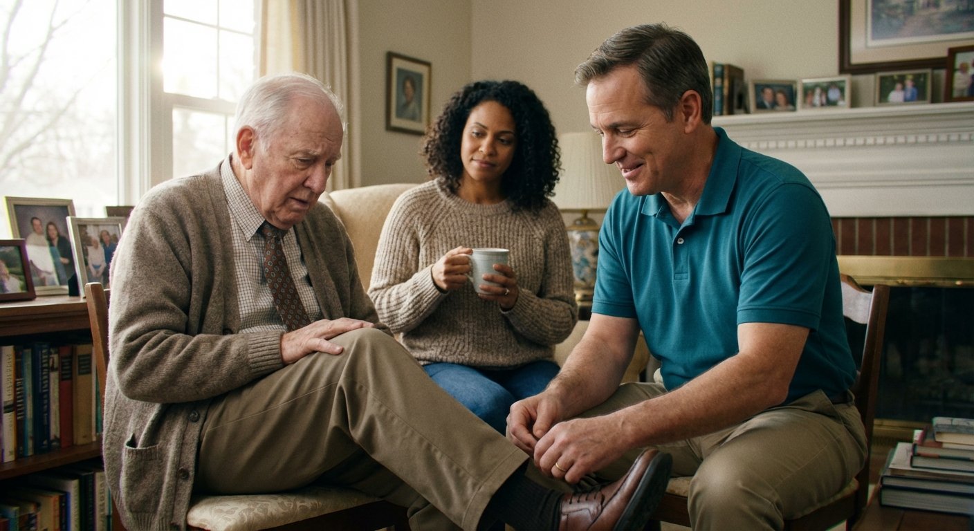 Family receiving dementia & memory care support in Birmingham