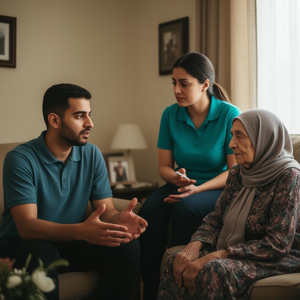 Family receiving dementia & memory care support in Dearborn