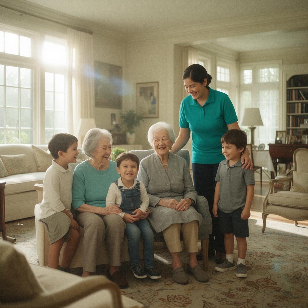 Family receiving 24-hour & live-in care support in Grosse Pointe